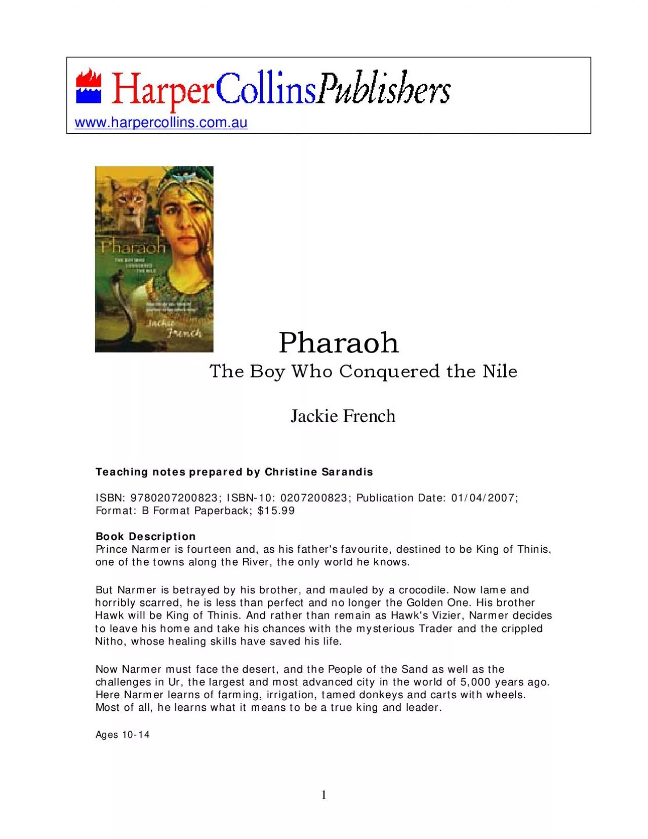 PDF-5 Dramatise a scene from the novel such as the one in which Nitho pre