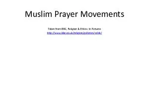 Muslim Prayer Movements