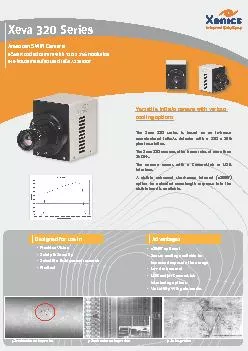 vSWIR optionalSensor cooling available for   increased exposure time r