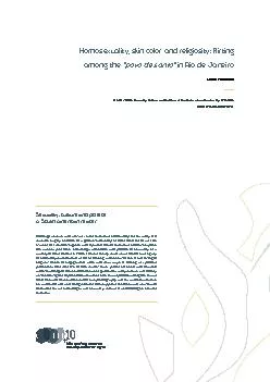 Homosexuality skin color and religiosity flirting among the 147po