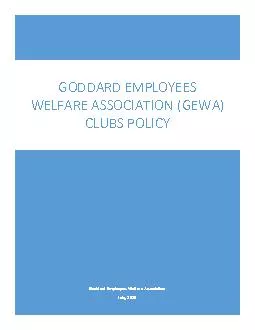 Goddard Employees Welfare Association
