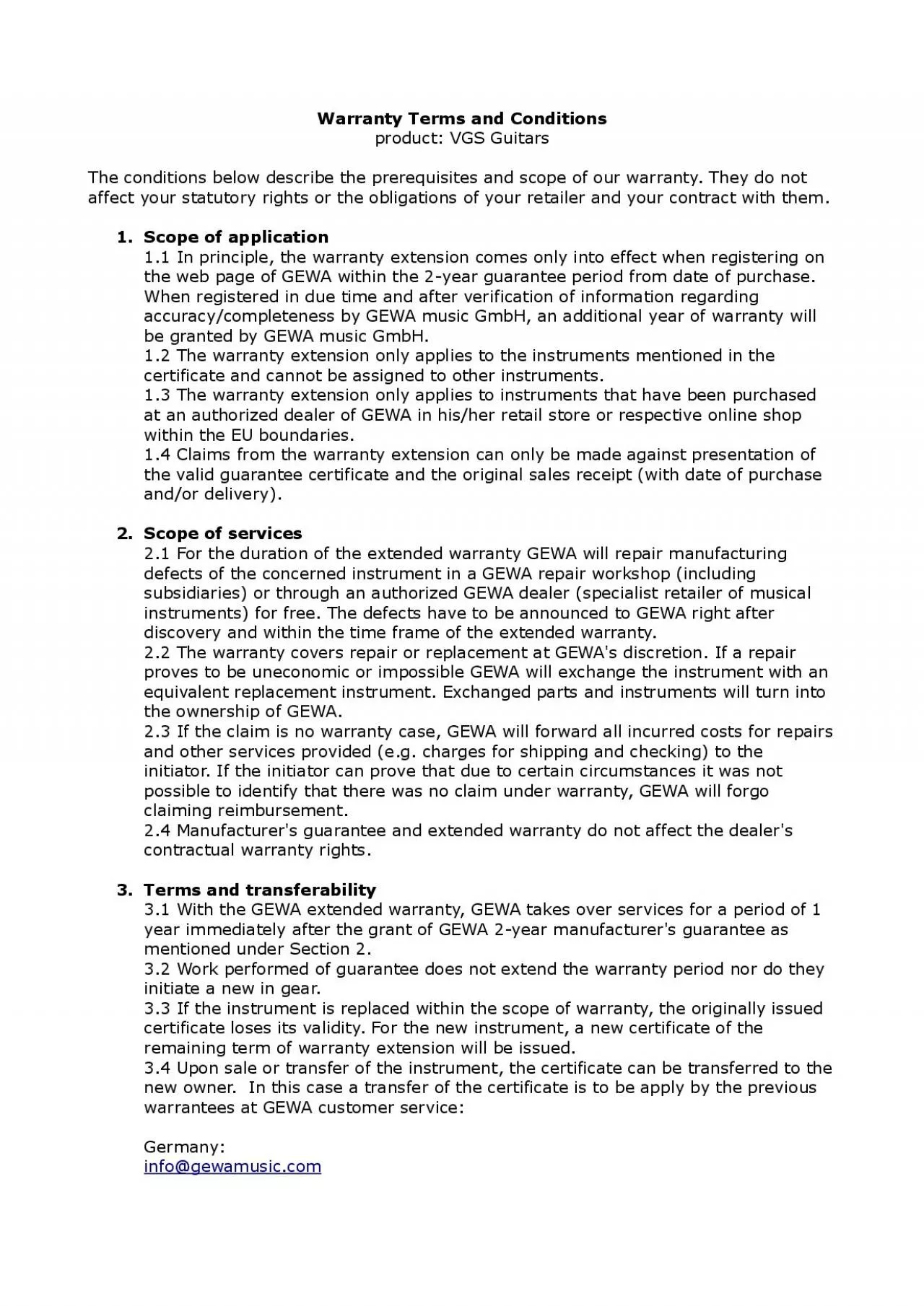 PDF-Wrty Terms d nditis