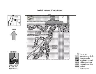 Loda Pheasant Habitat AreaSmooth BromeAlfalfaRiparian CorridorAlfalfa