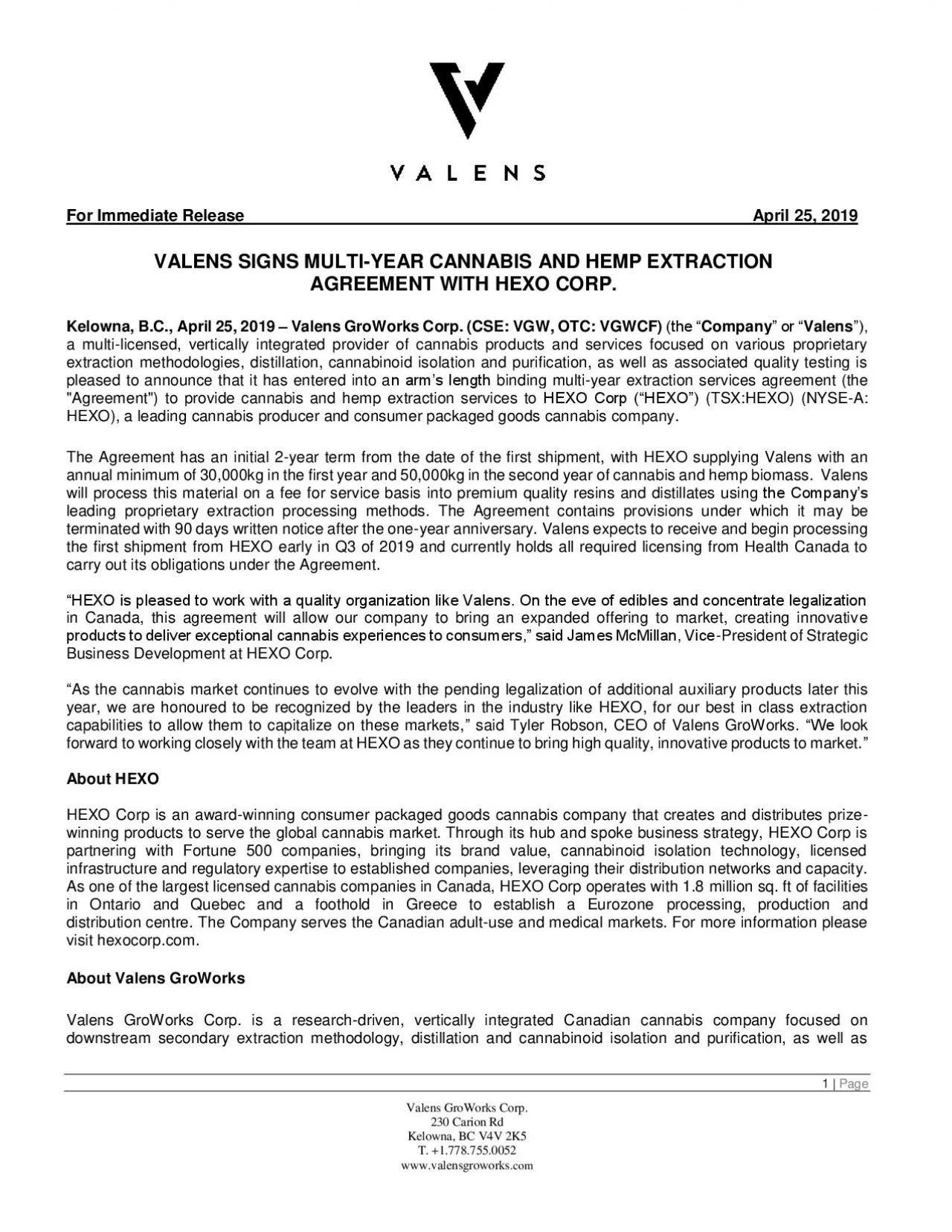 PDF-Valens GroWorks Corp