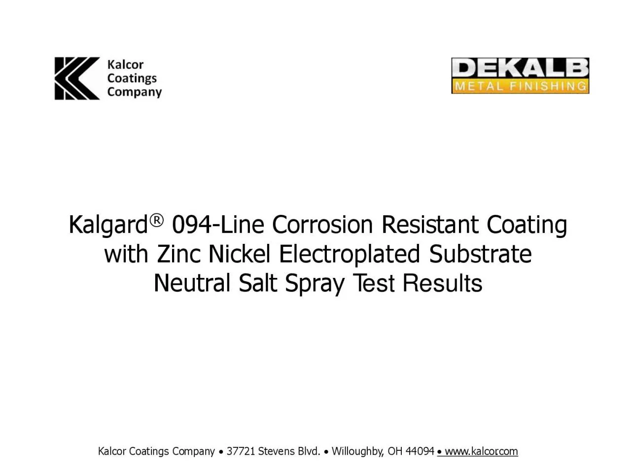 PDF-Line Corrosion Resistant Coating