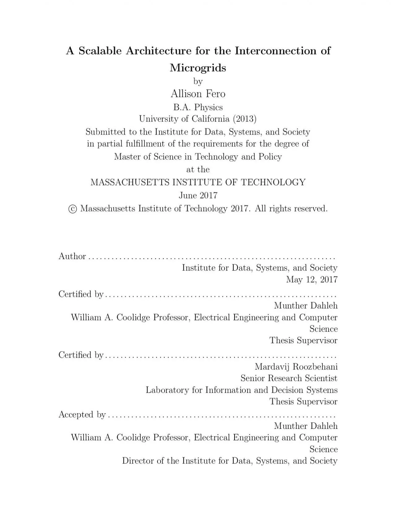 PDF-AScalableArchitecturefortheInterconnectionofMicrogridsbyAllisonFeroBA