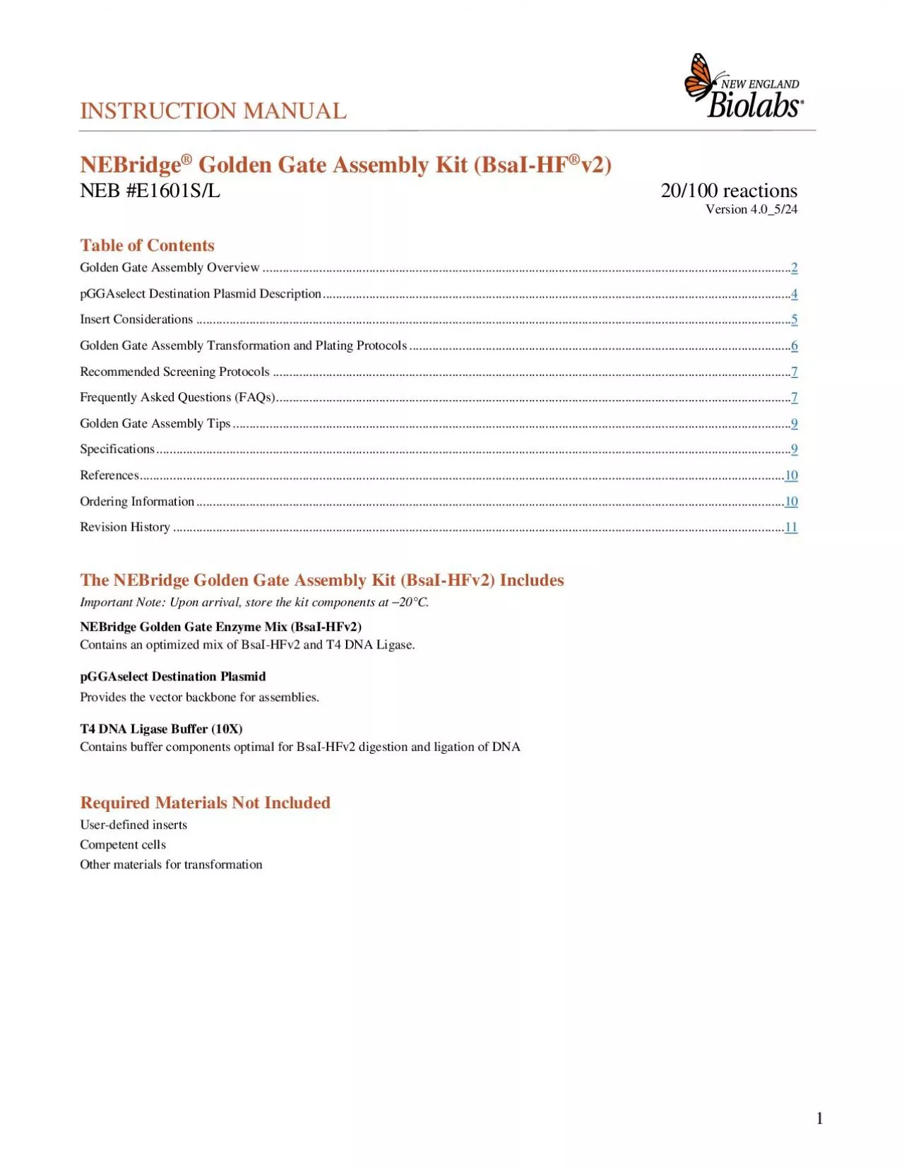 PDF-0123456523478 Table of Contents