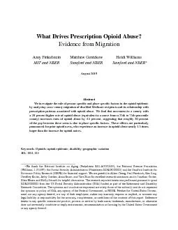 WhatDrivesPrescriptionOpioidAbuseEvidencefromMigrationAmyFinkelsteinM