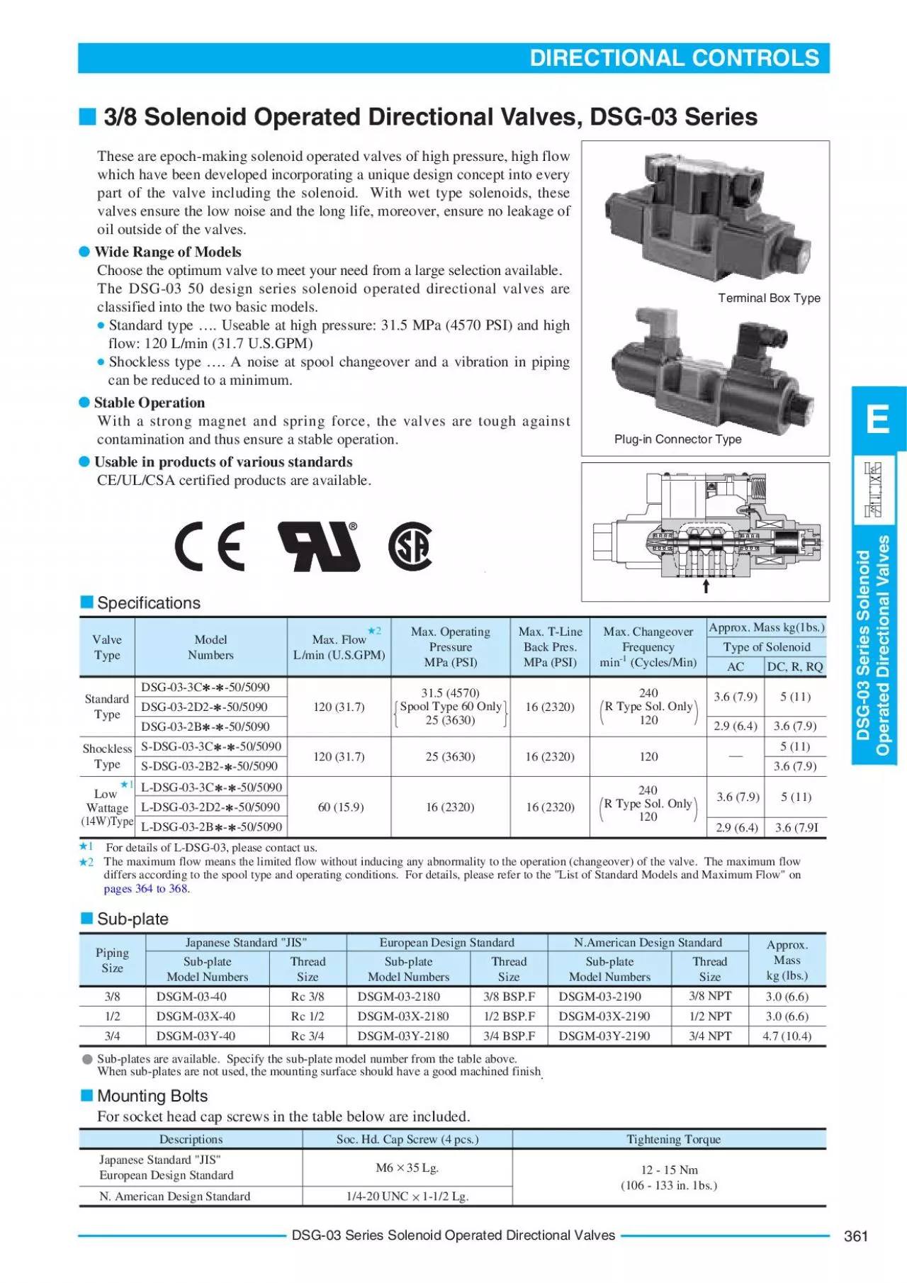 PDF-DIRECTIONAL CONTROLS