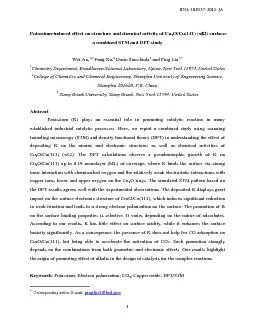 Potassiuminduced effect on tructure and hemical ctivity of OCu111