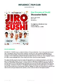 wwwinfluencefilmclubcomFILM SUMMARY JIRO DREAMS OF SUSHI brings you