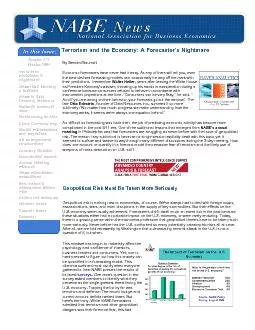 By Bernard BaumohlEconomic forecasters have never had it easy As any