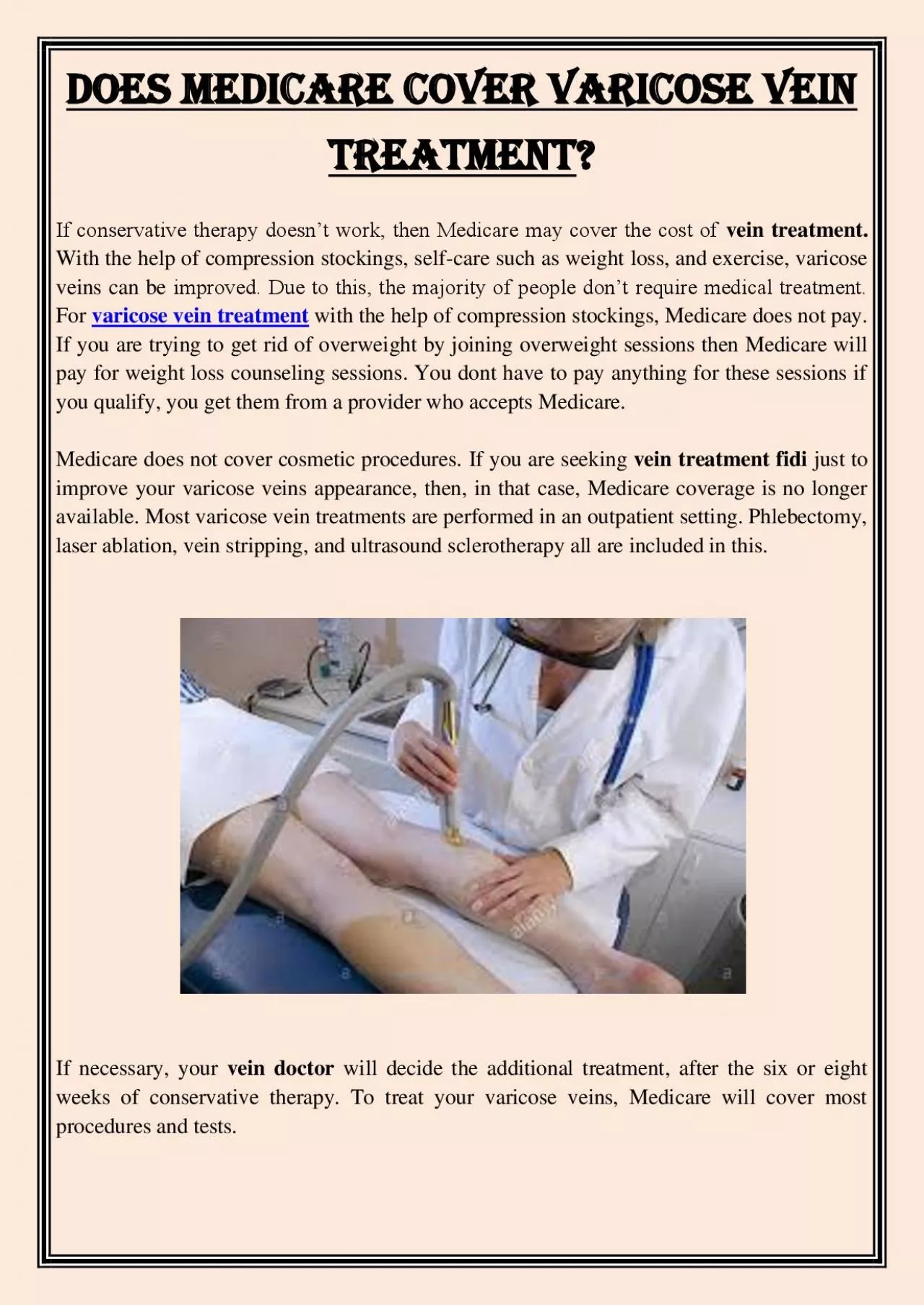 PDF-Does Medicare cover varicose vein treatment?