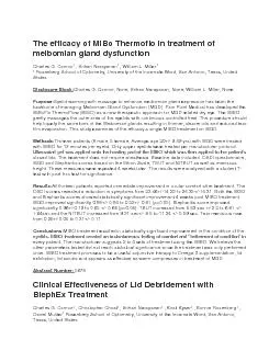 The efficacy of MiBo Thermoflo in treatment of