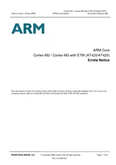 CortexM  CortexM with ETM ATAT Date of Issue Nov ARM E