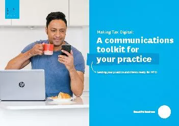 PDF-Making Tax DigitalA communications toolkit for