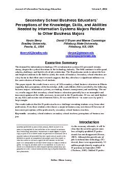 Journal of Information Technology Education Volume 3 2004Editor Glen