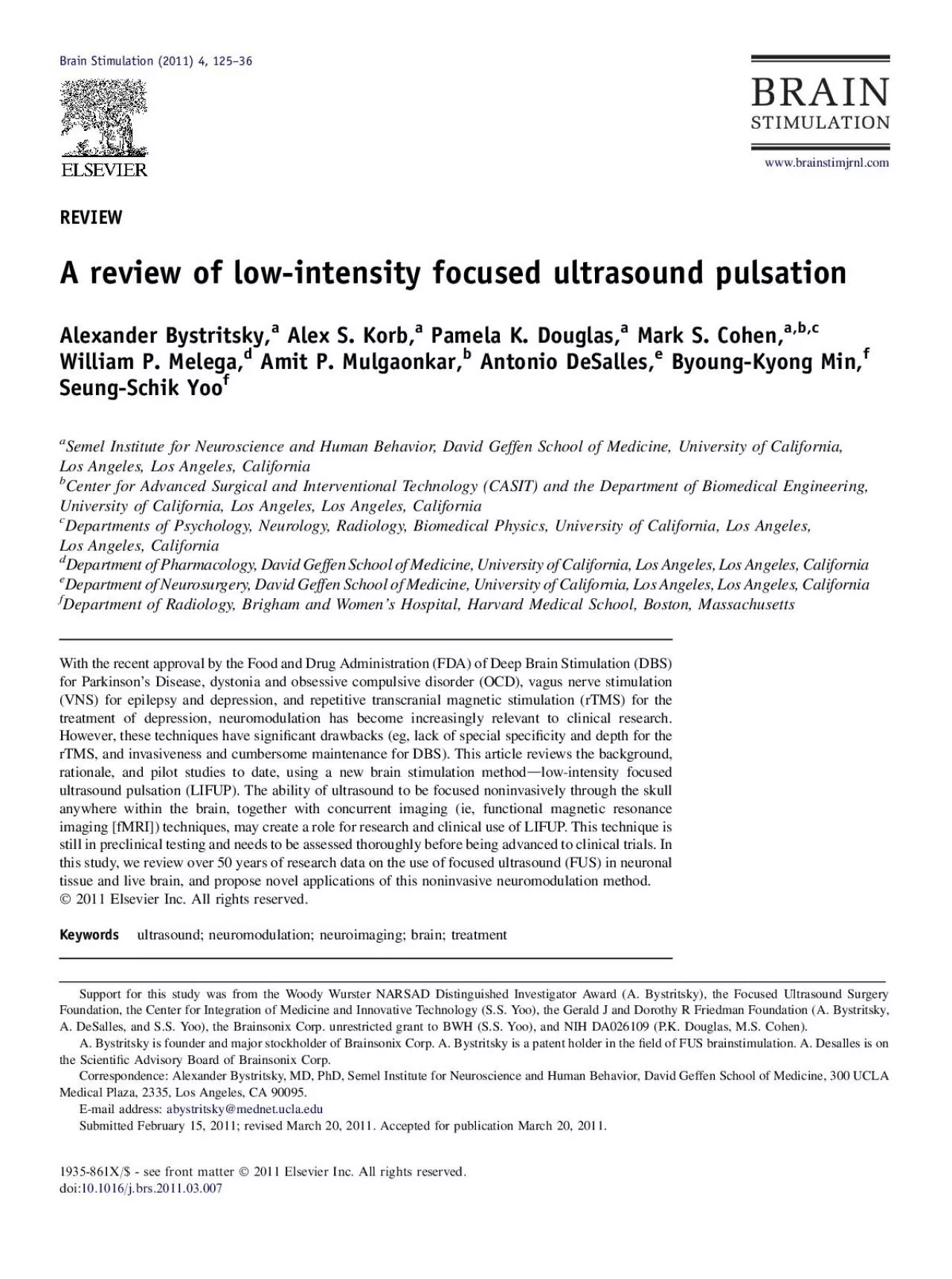 PDF-AreviewoflowintensityfocusedultrasoundpulsationAlexanderBystritskyAl