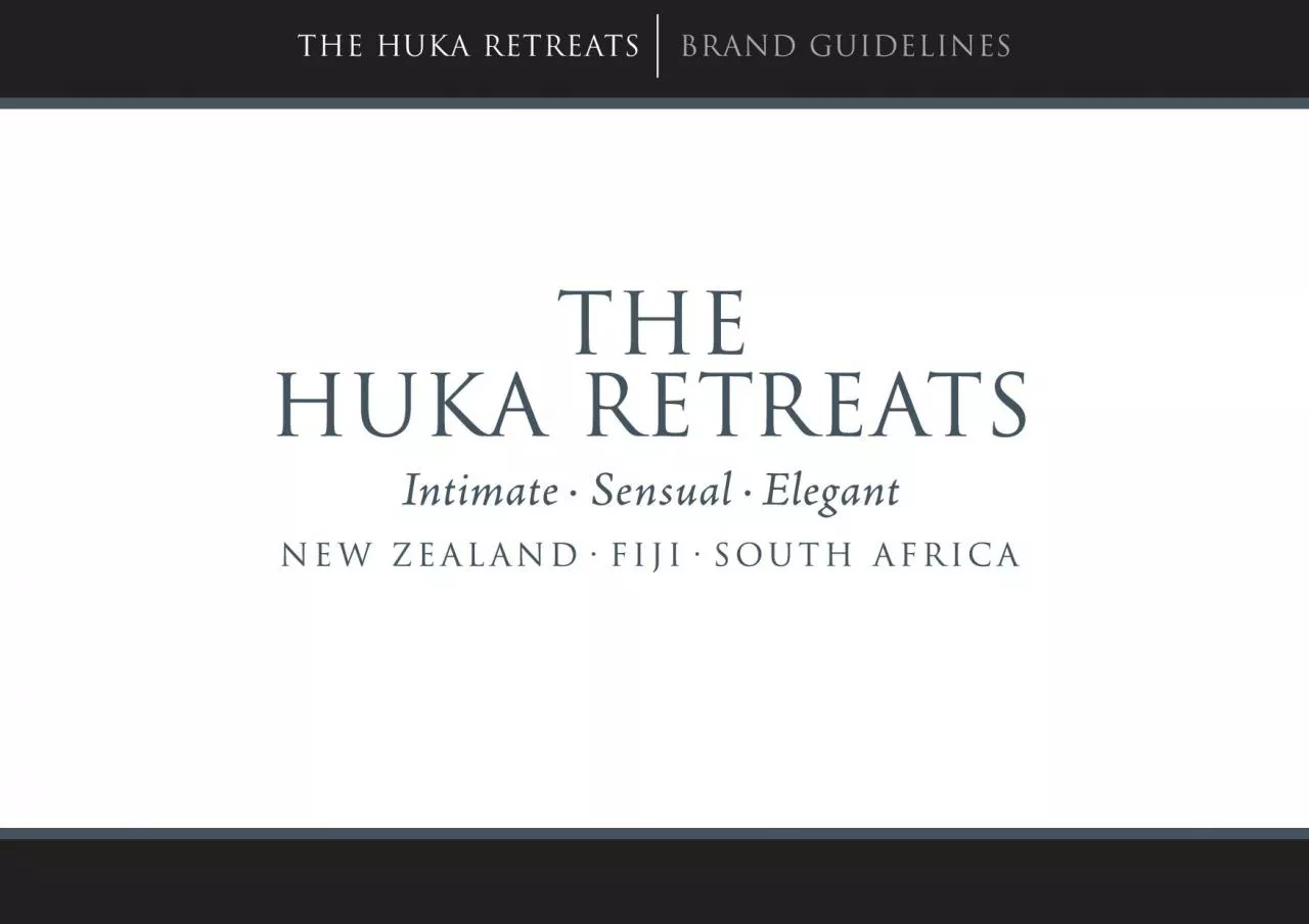 PDF-the HUKA RETREATSBRAND GUIDELINES