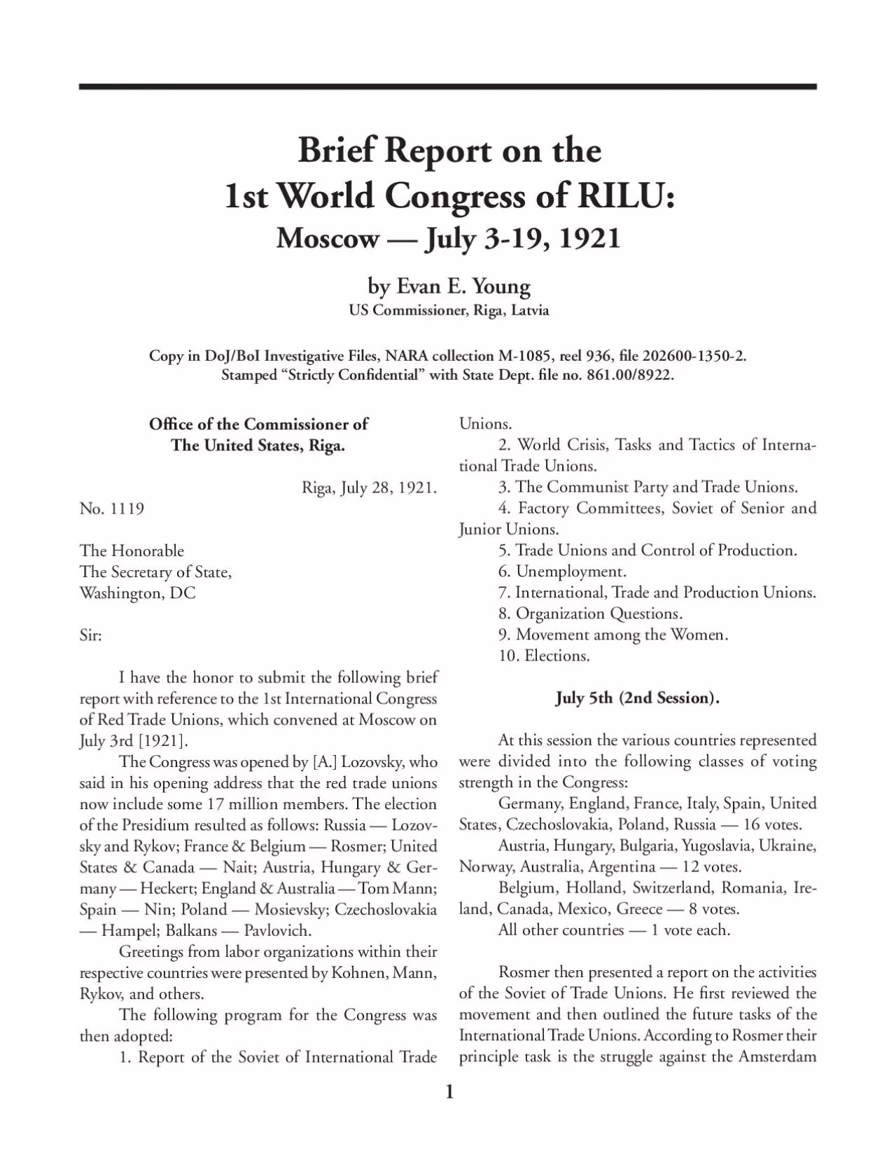 PDF-oung Brief Report of the 1st World Congress of RILU events of July 3