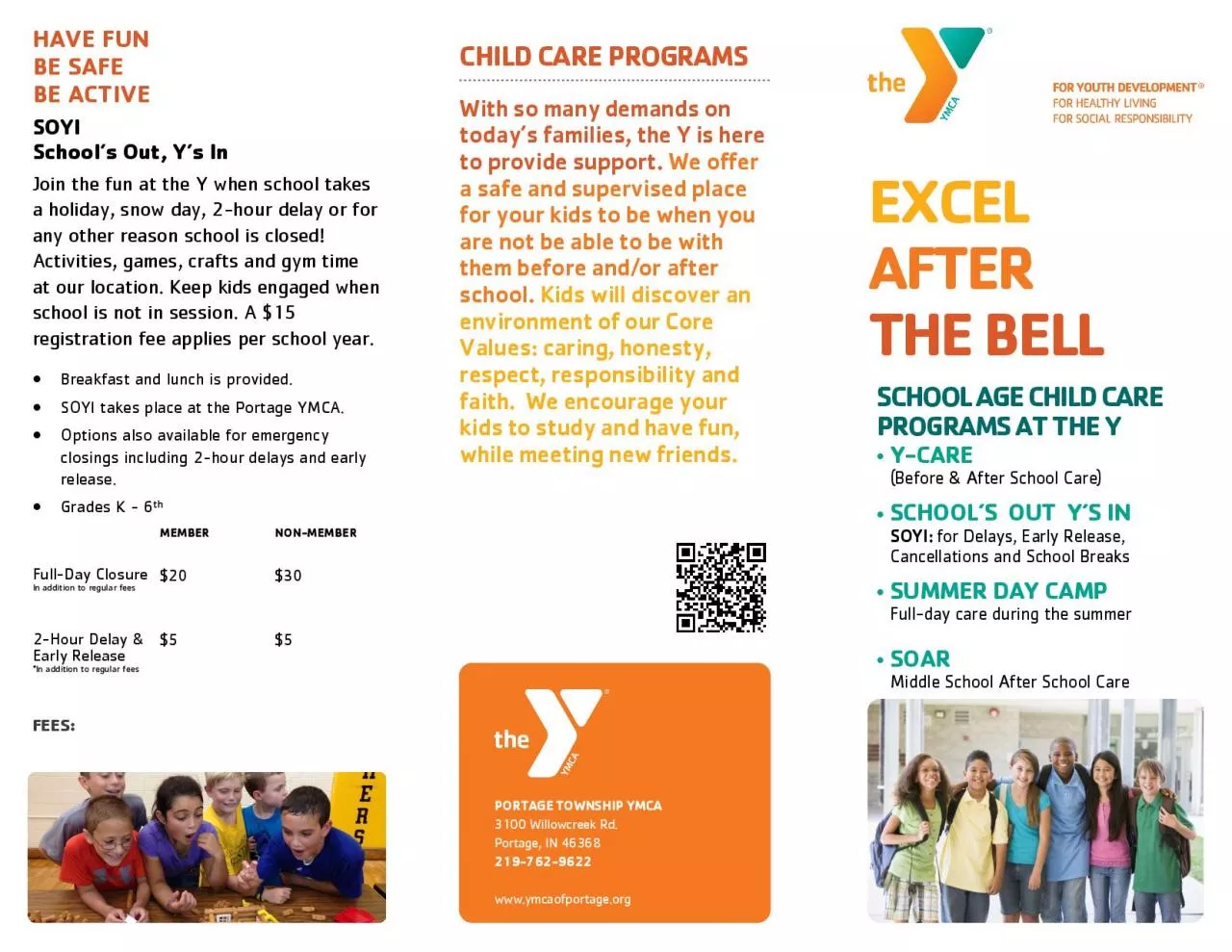 PDF-PORTAGE TOWNSHIP YMCA