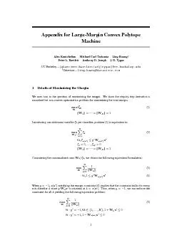 AppendixforLargeMarginConvexPolytopeMachine