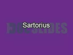 Sartorius