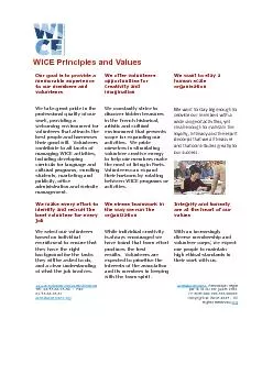 PDF-WICE Principles and Values