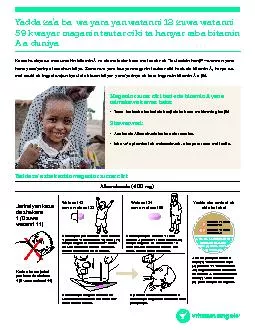 PDF-Yadda za146a ba wa yara yan watanni 12 zuwa watanni 59 kwayar maga