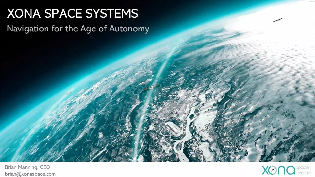 PDF-XONA SPACE SYSTEMS