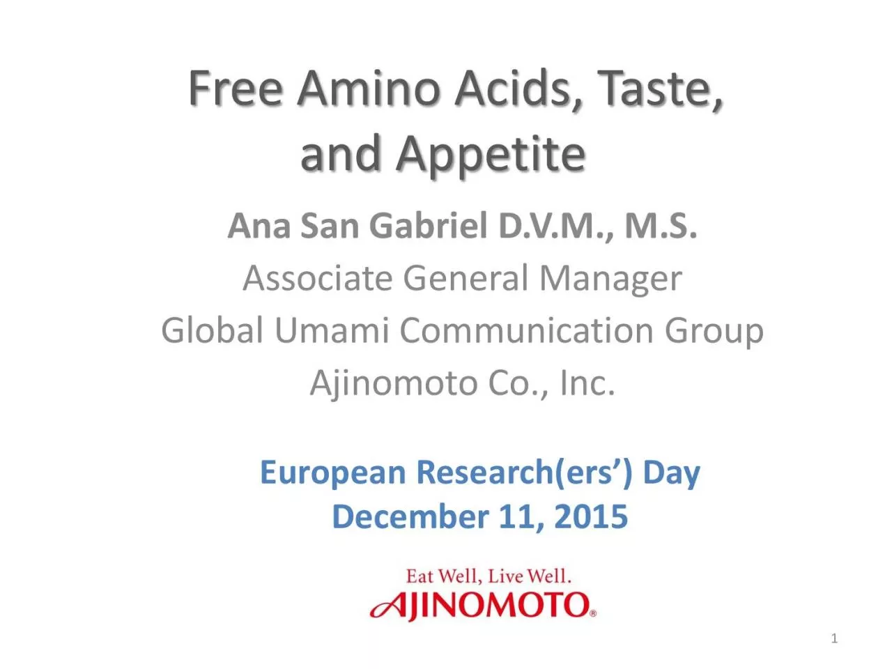 PDF-Free Amino Acids Taste