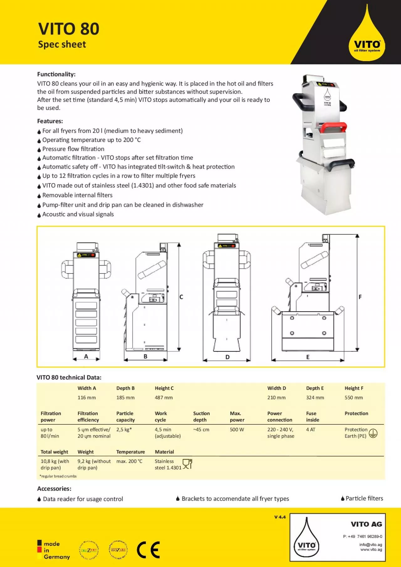 PDF-Spec sheet