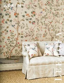 The highlyanticipated followup fabric collection from AERIN is bloom