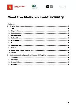 Meet the Mexican meat industry