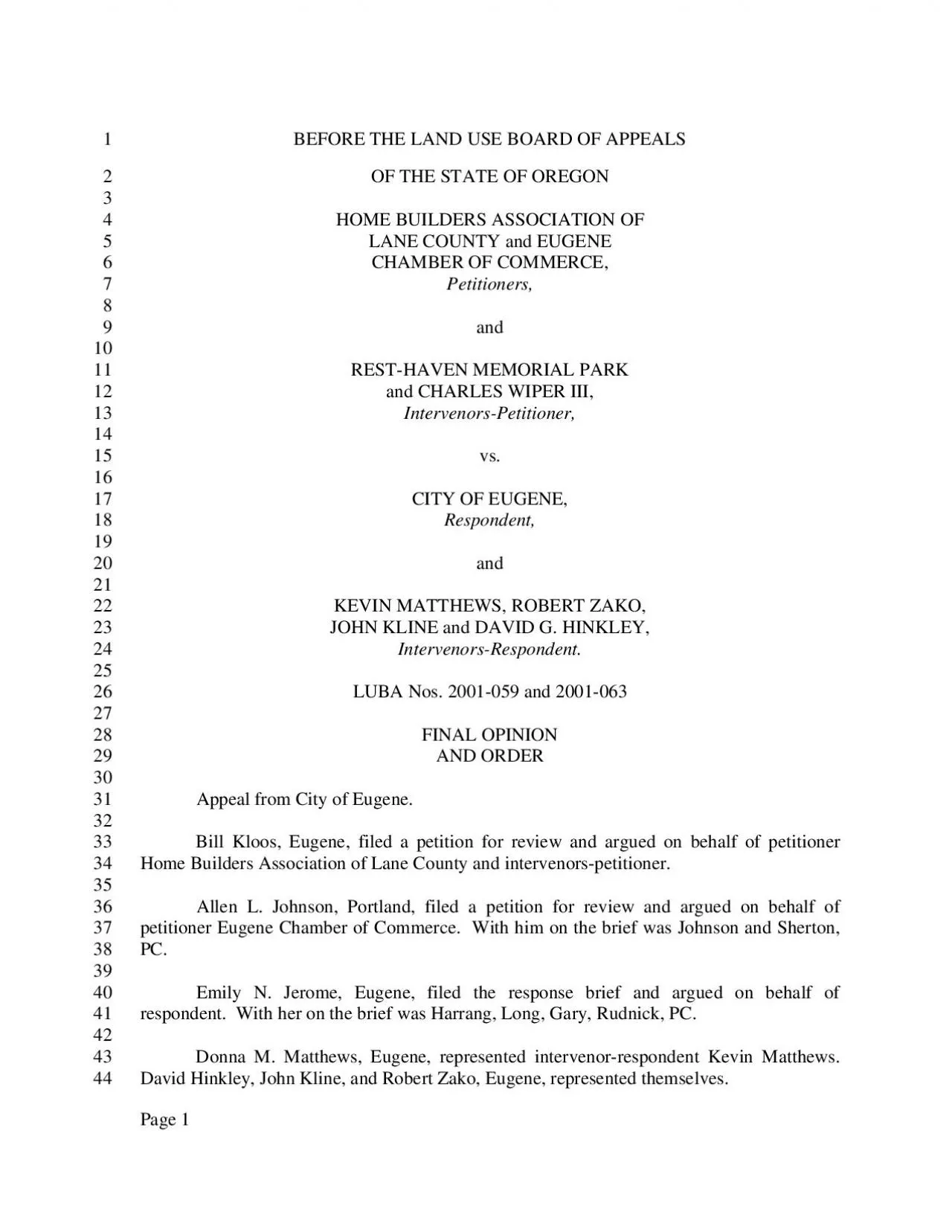 PDF-BEFORE THE LAND USE BOARD OF APPEALS