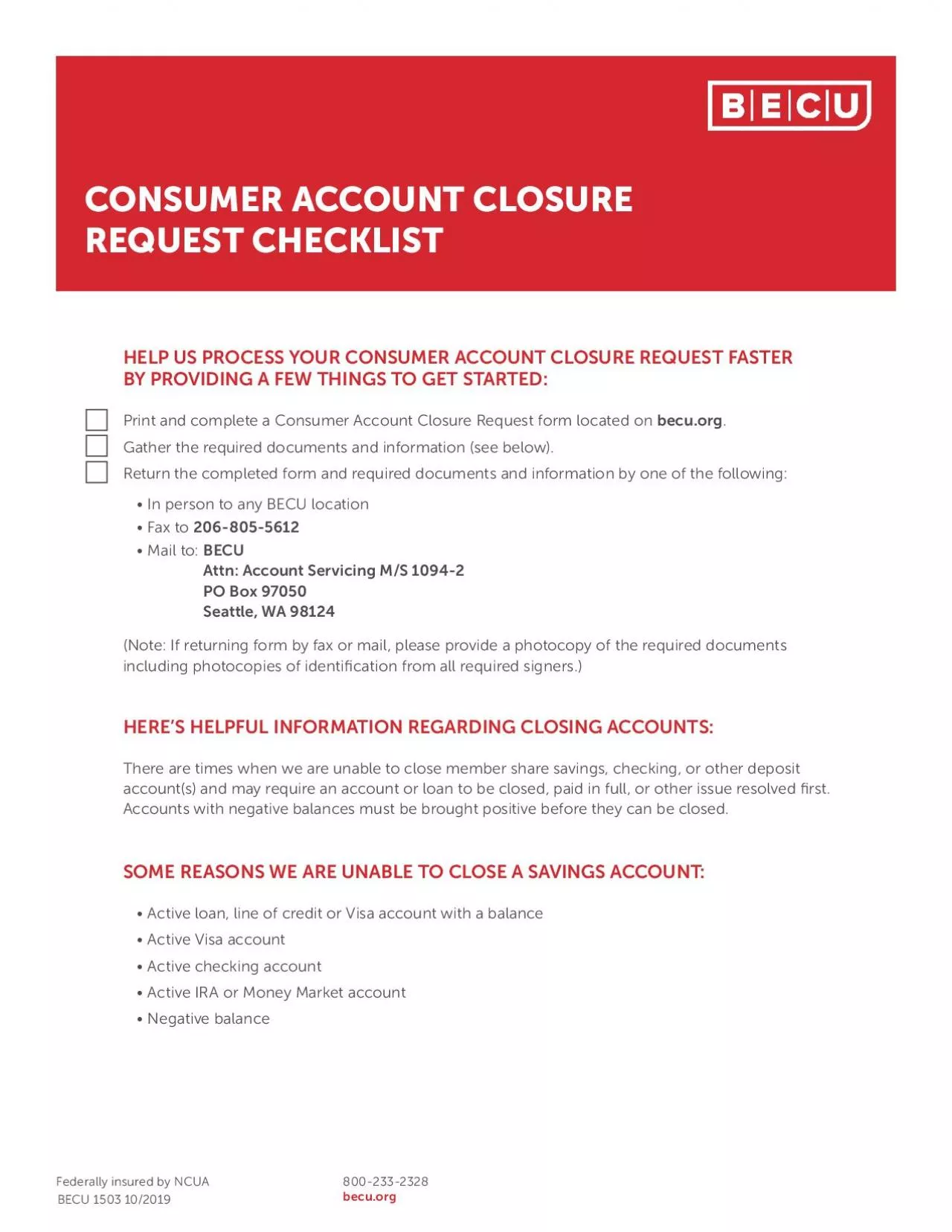 PDF-CONSUMER ACCOUNT CLOSURE