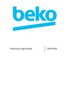 Frost Free FridgeFreezerCFP1675W