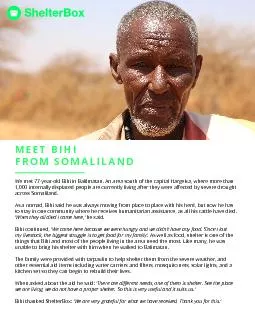 FROM SOMALILAND