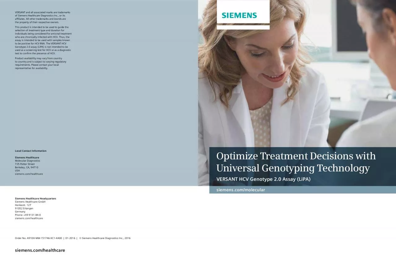 PDF-This product is intended to be used to guide the selection of treatmen