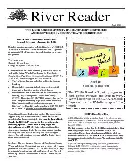 River Reader
