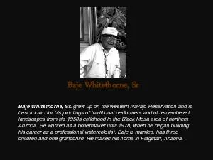 Baje Whitethorne Sr