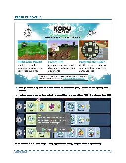 What is Kodu
