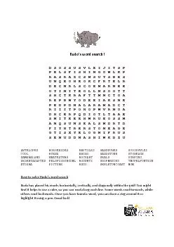 Rudo146s word search