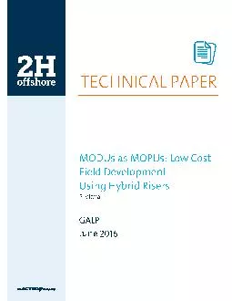 PDF-MODUs as MOPUs