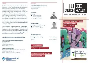 PDF-UNSERE EINRICHTUNG JUZE DEICHHAUSDas ehemalige Pfarrgemeindehaus an de