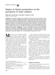 ORIGINAL ARTICLE Impact of dental asymmetries on the p