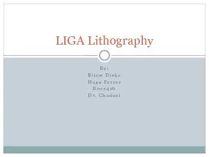 LIGA Lithography