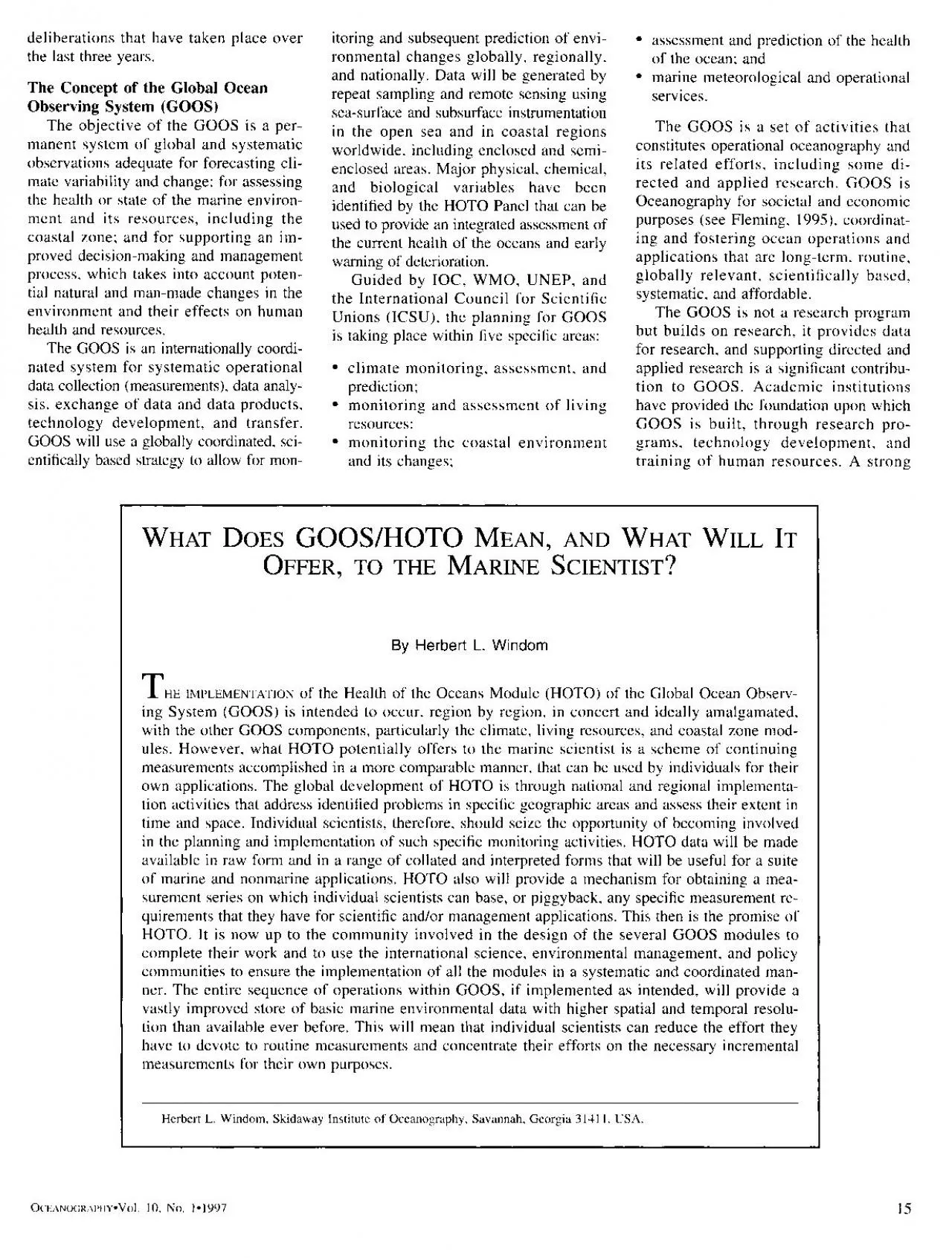 PDF-itoring and subsequent prediction of envi ronmental changes globally