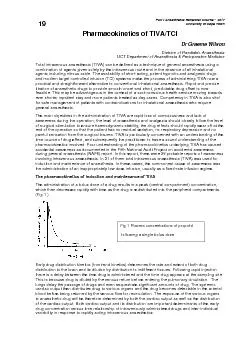 Part I Anaesthesia Refresher Course