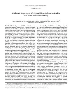 AntibioticAwarenessWeekandHospitalAntimicrobialUsePointPrevalenceStudy